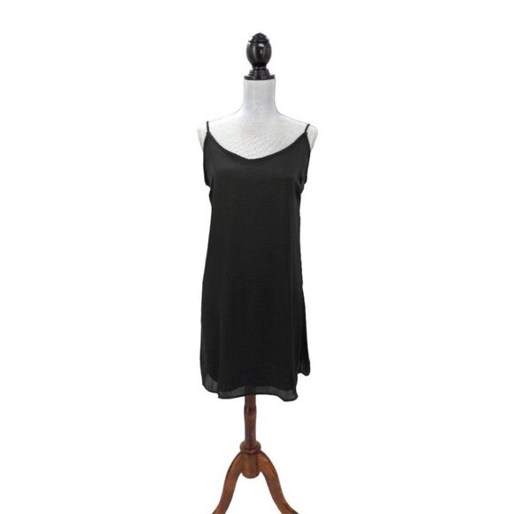 Love Sadie Slip Dress Womens Small Black Sleeveless Pullover - Picture 2 of 8